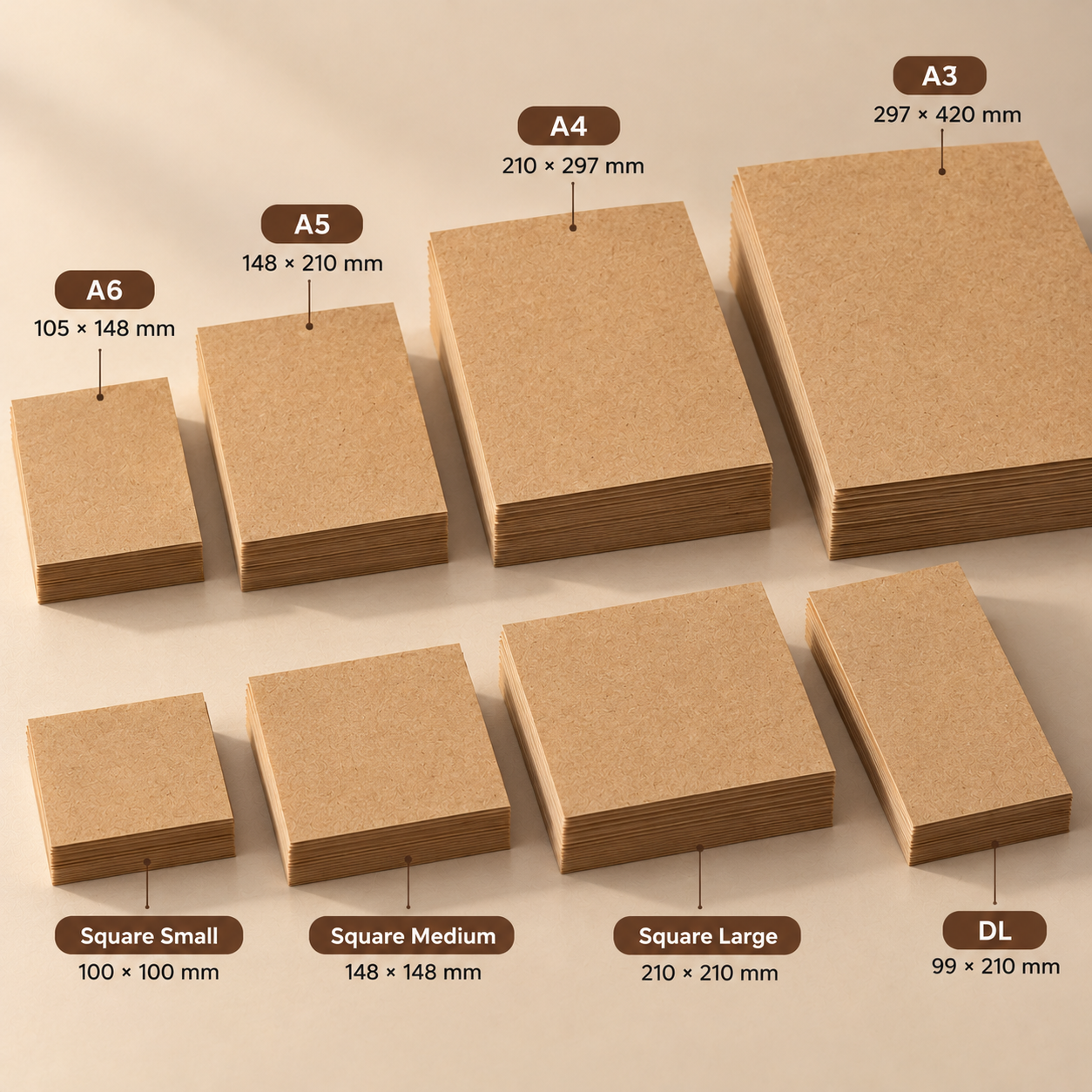 Brown Kraft Flyers view 2