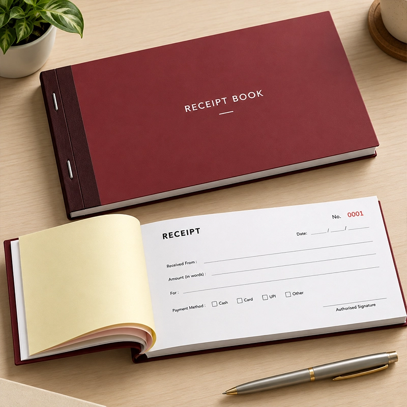 Custom Receipt Books view 3