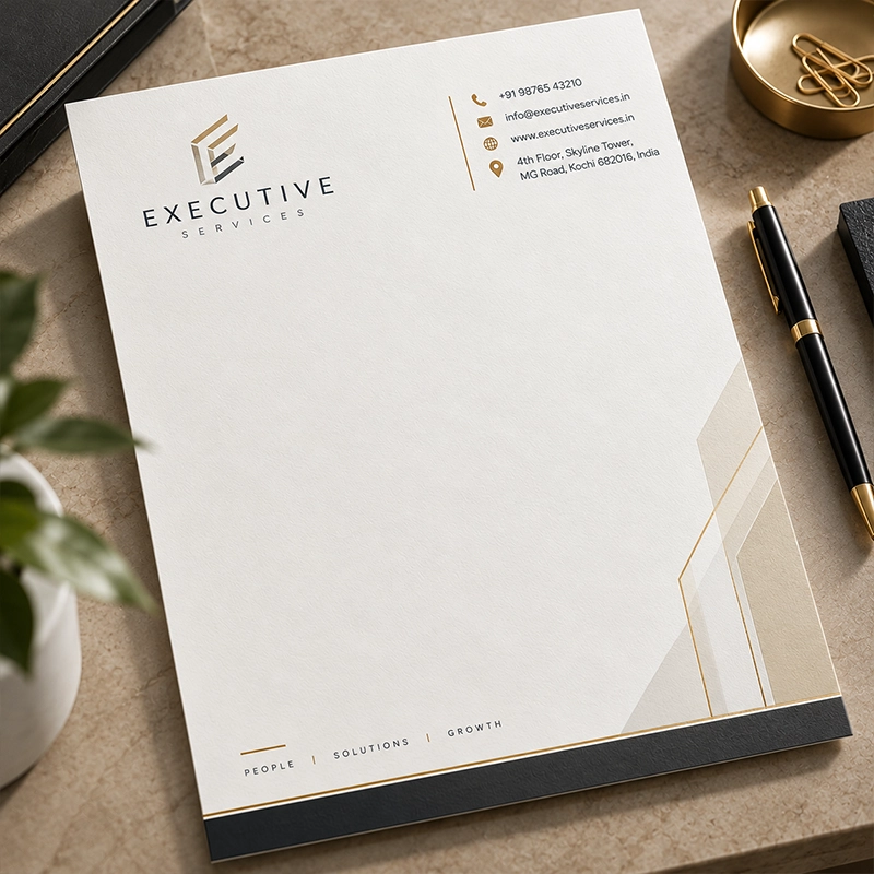 Executive Letterheads view 3