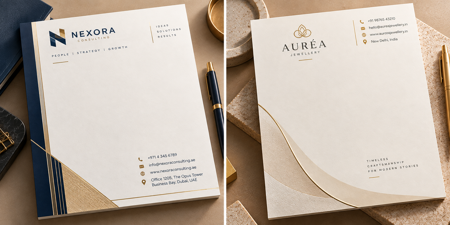 Executive Letterheads view 2