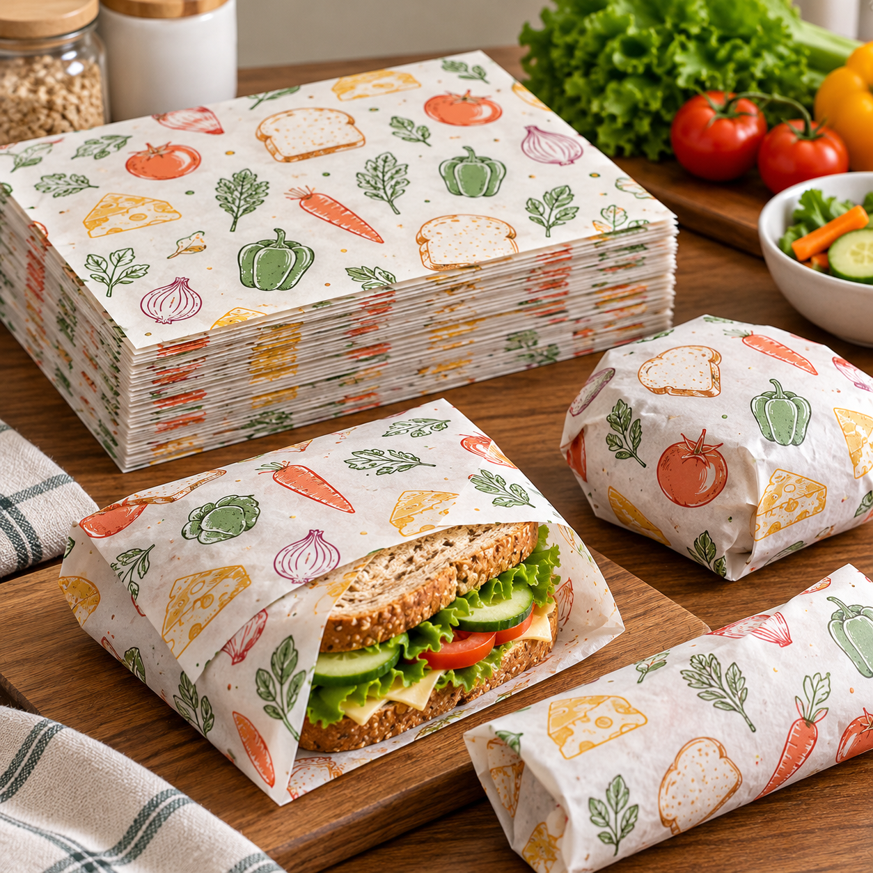 Food Wrappers view 2
