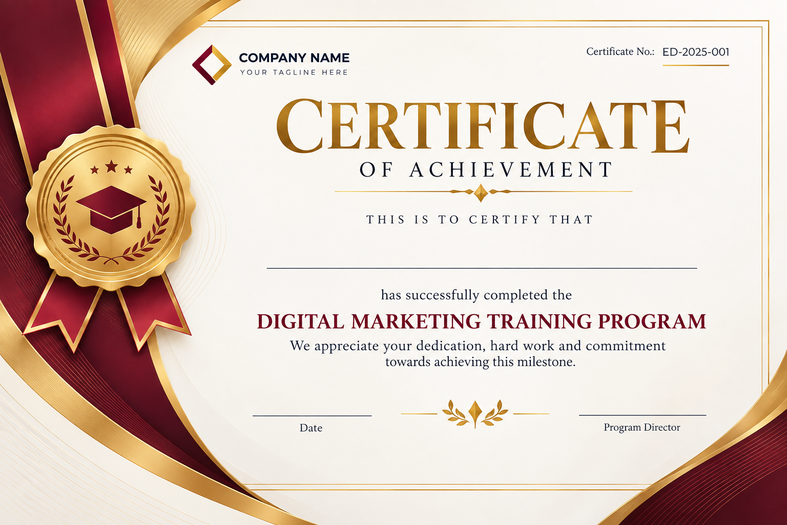 Premium Certificates view 2