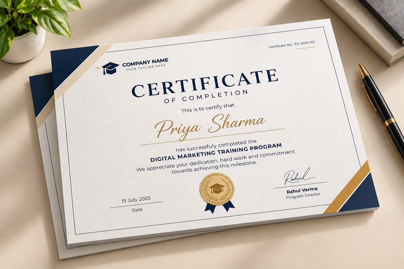 Standard Certificates