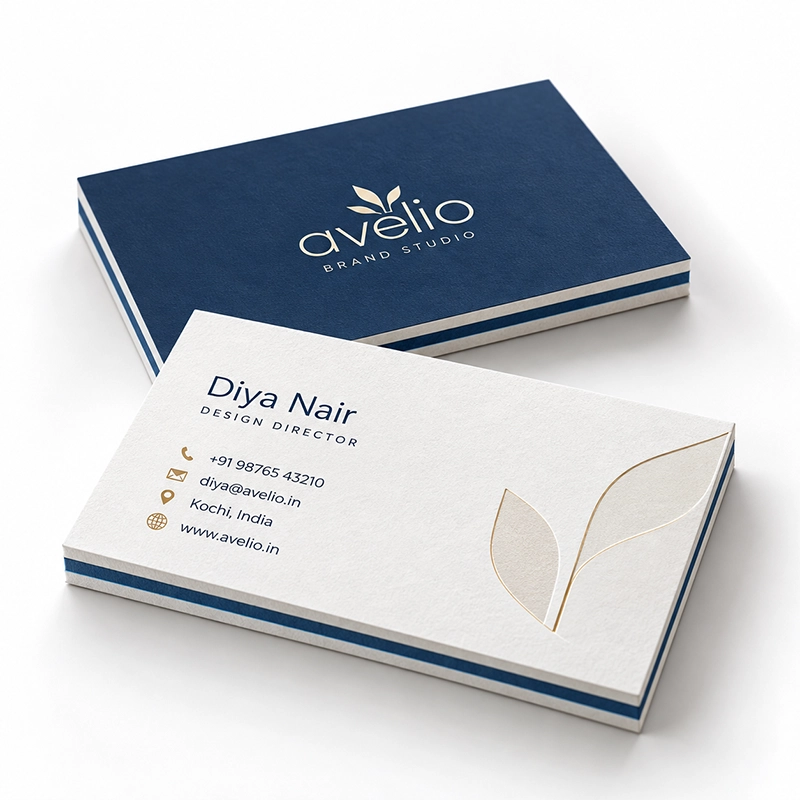 Triplex Business Cards view 3